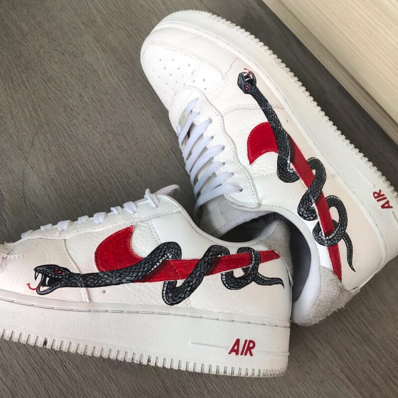 Snake Air Force 1 Custom