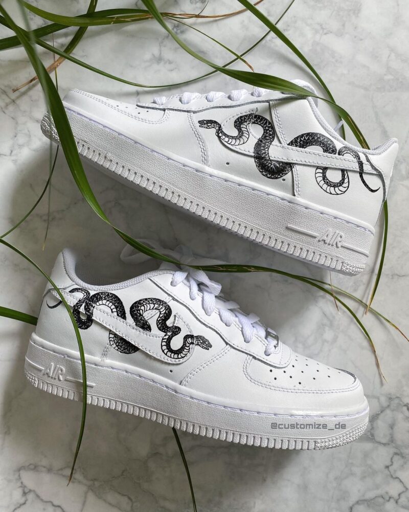 Snake Air Force 1 Custom