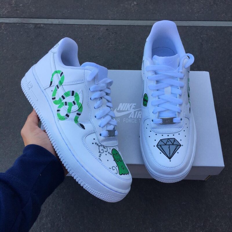 Snake Air Force 1 Custom