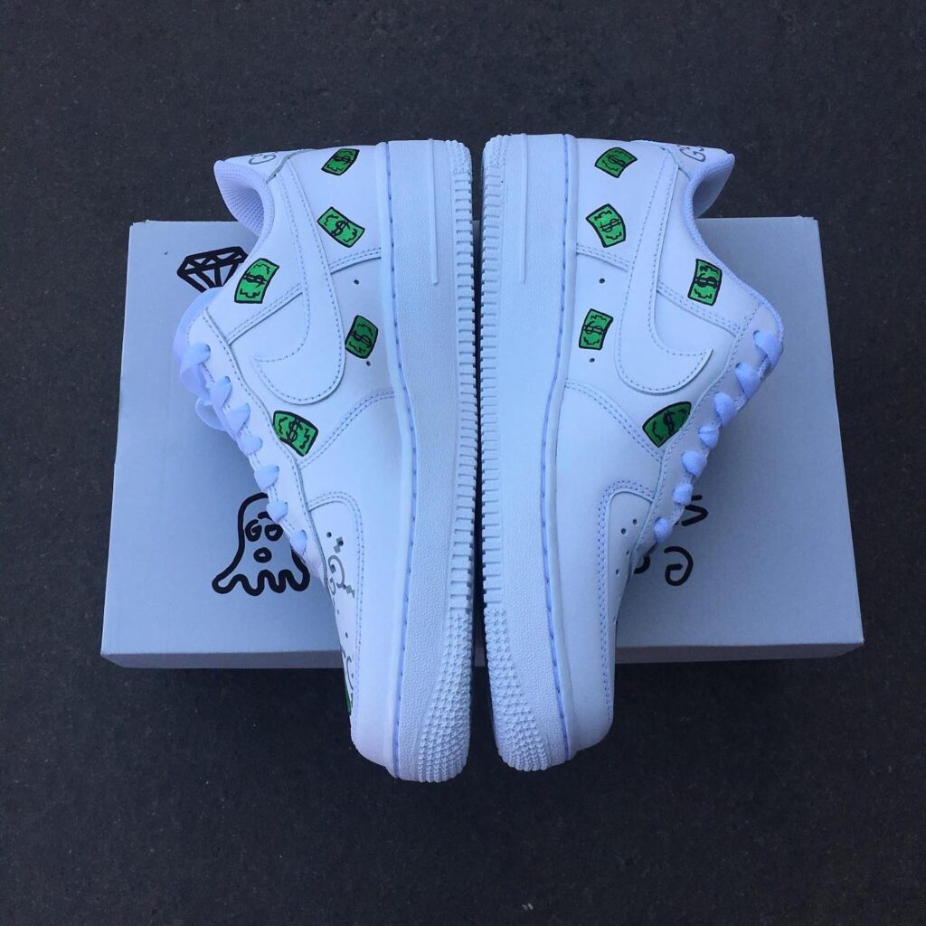 custom snake air force 1