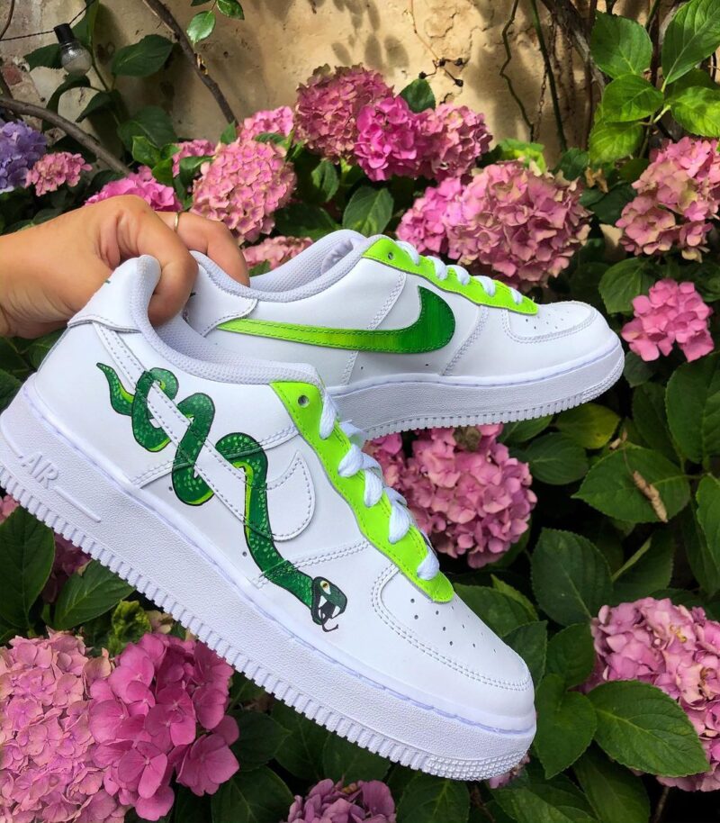 Snake Air Force 1 Custom