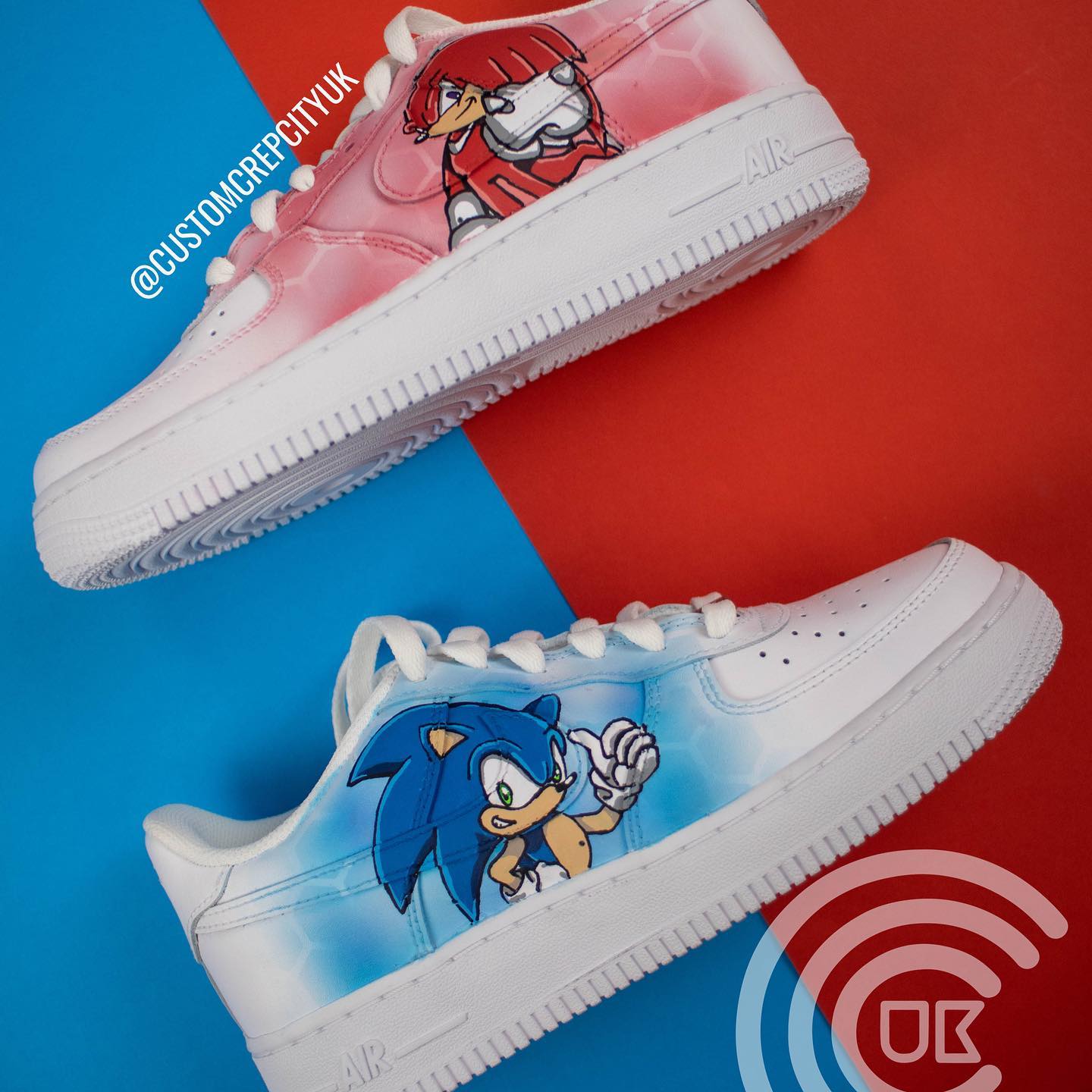 Sonic Air Force 1 Custom