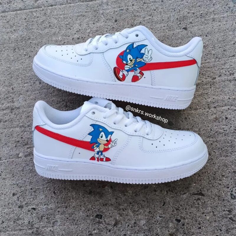 Sonic Air Force 1 Custom