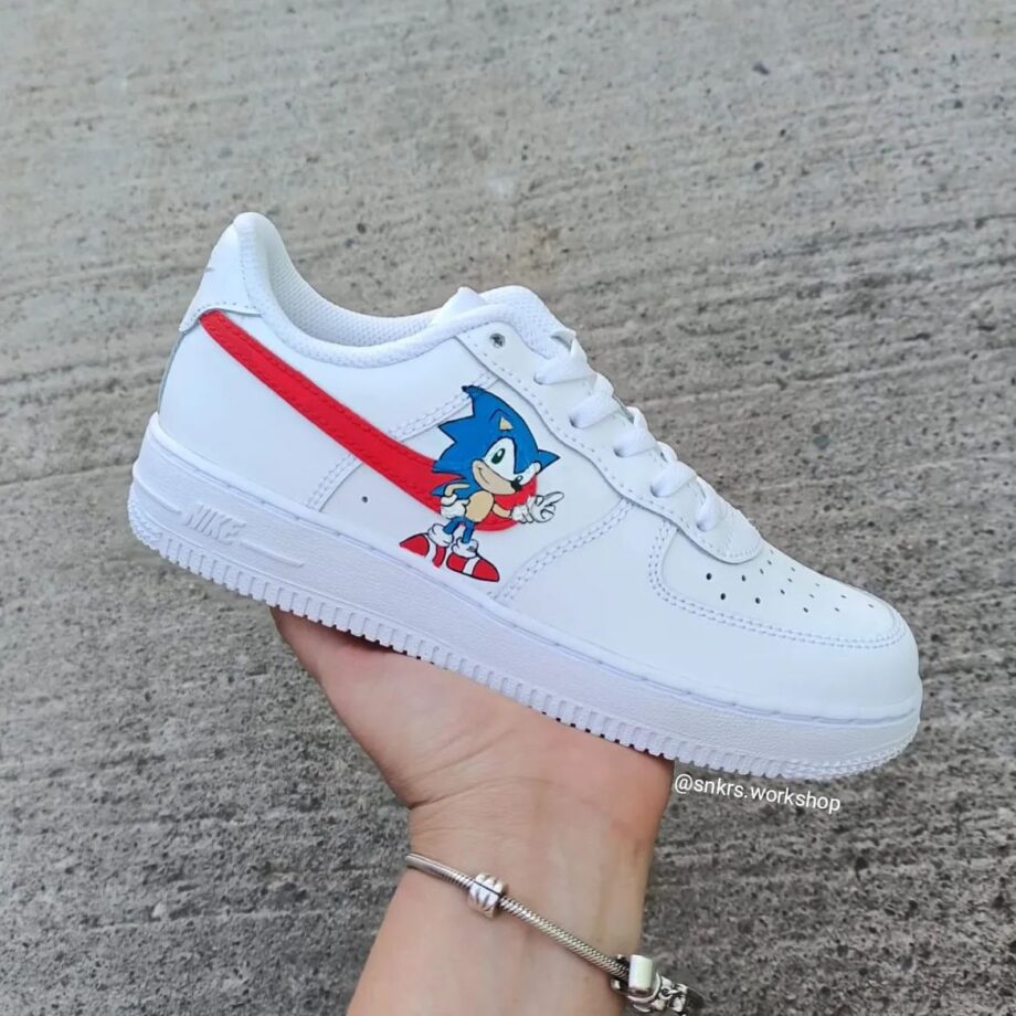 custom sonic air force 1