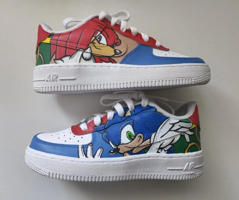 Sonic Air Force 1 Custom