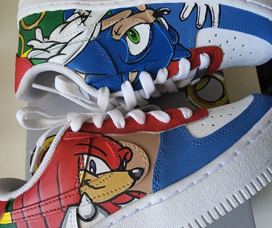 custom sonic air force 1