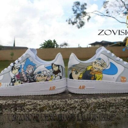 Soul Eater Air Force 1 Custom