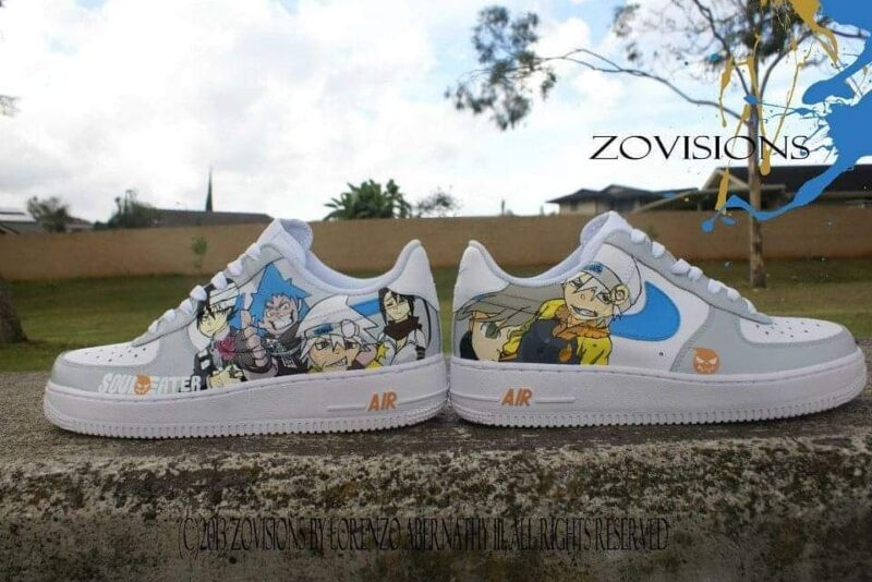 Soul Eater Air Force 1 Custom