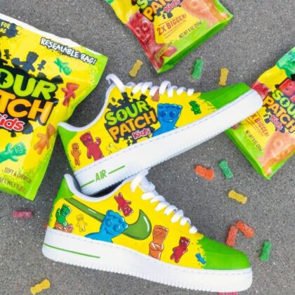 Sour Patch Air Force 1 Custom