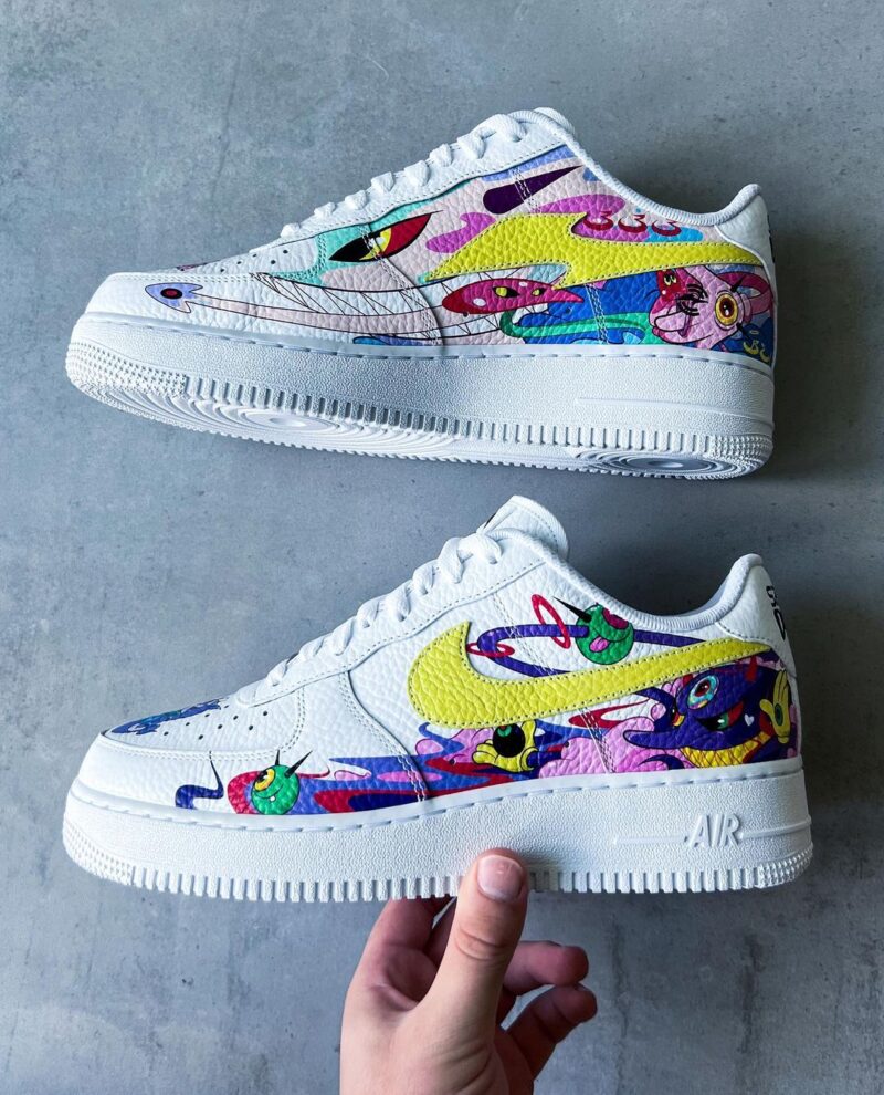 Space Drip Air Force 1 Custom