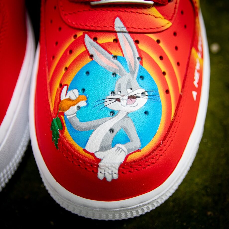 custom space jam air force 1