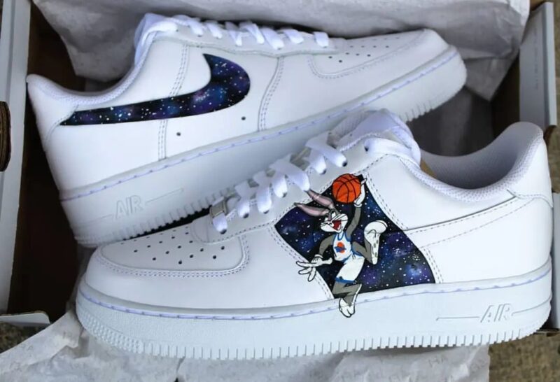 Space Jam Air Force 1 Custom