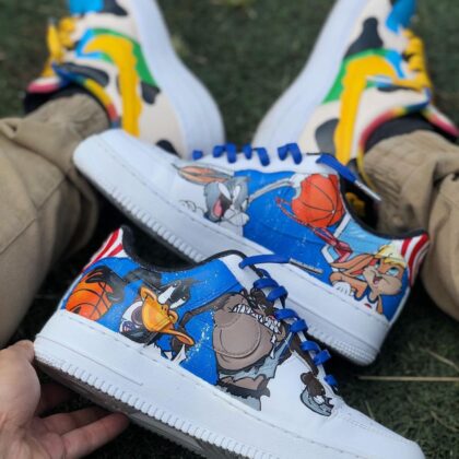 Space Jam Air Force 1 Custom