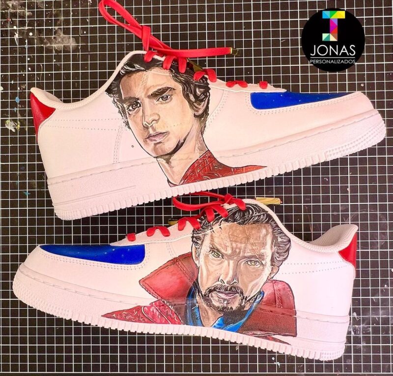 Spider-Man No Way Home Air Force 1 Custom