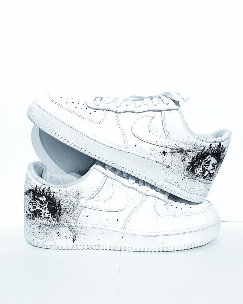 Splash Air Force 1 Custom