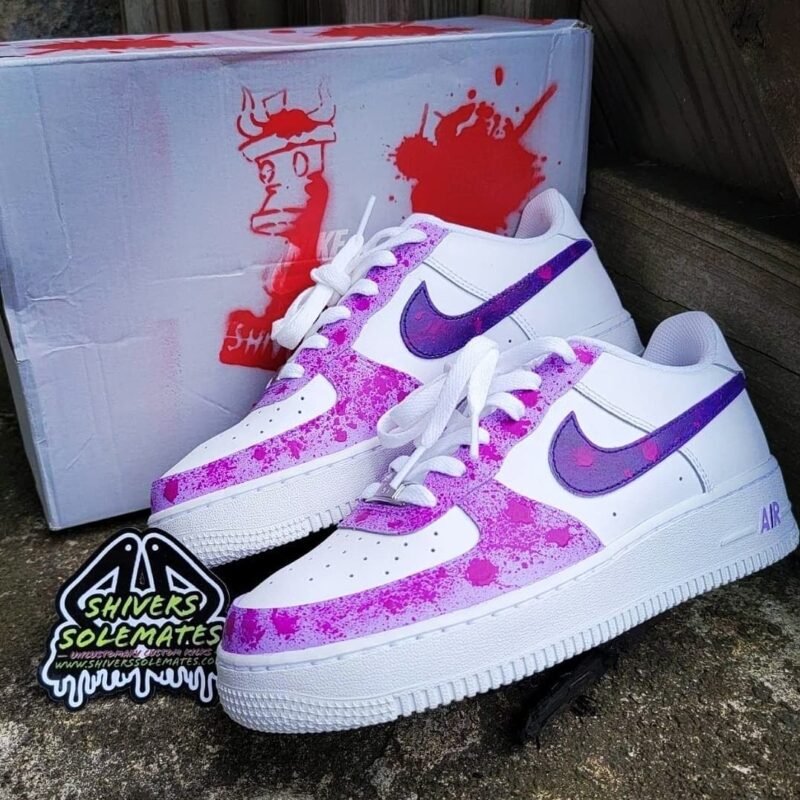 Splatter Air Force 1 Custom