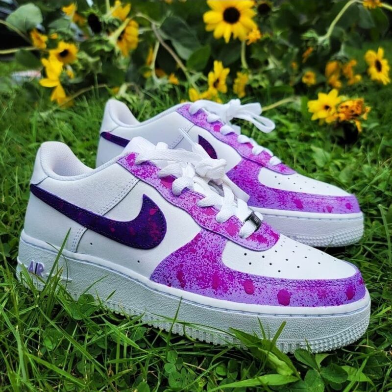 Splatter Air Force 1 Custom - Image 3