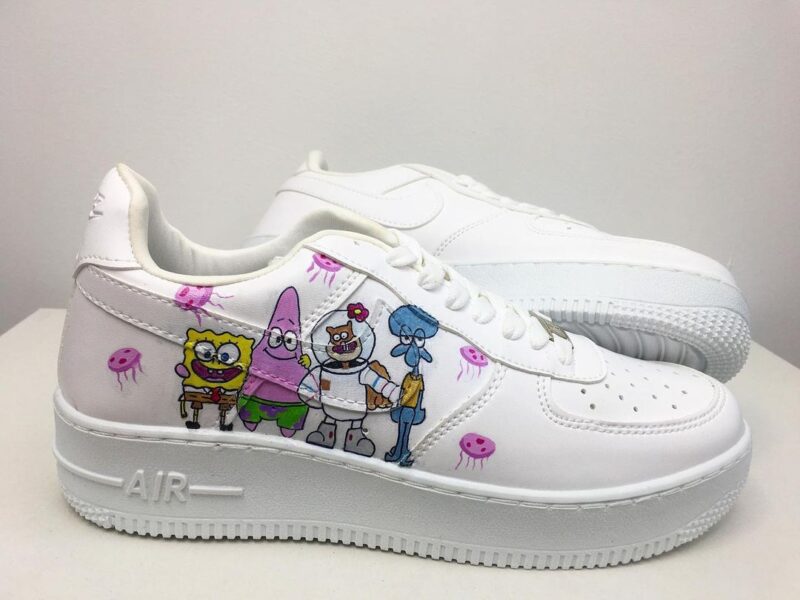 SpongeBob SquarePants Air Force 1 Custom