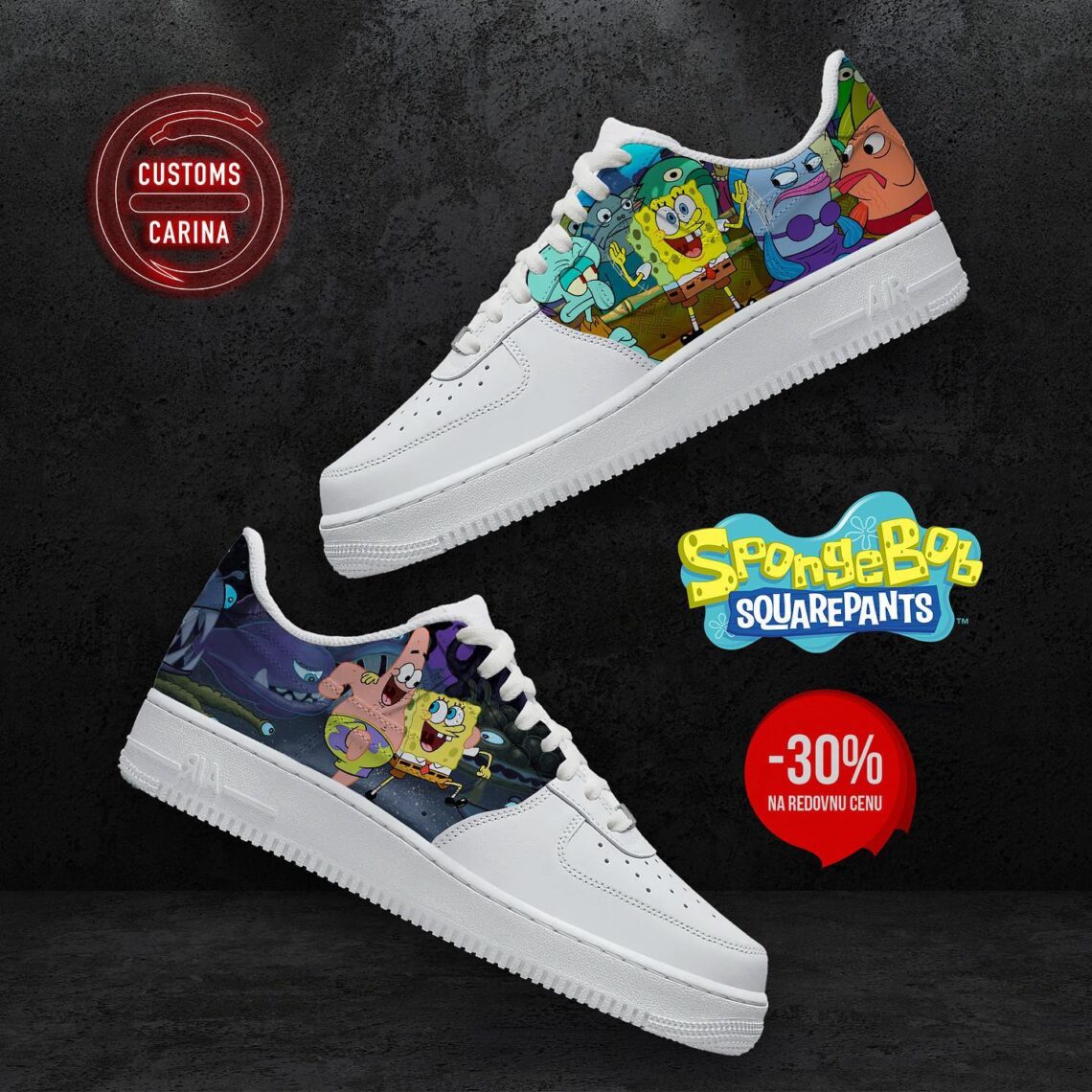 spongebob air force 1