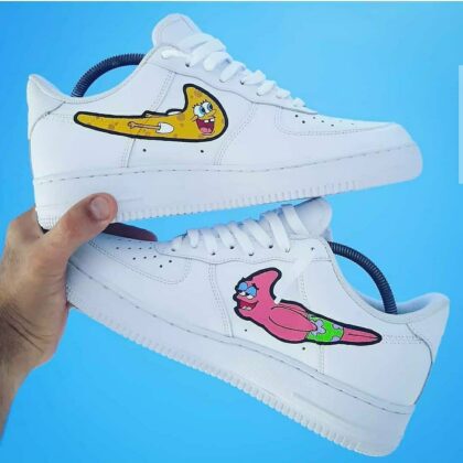 SpongeBob SquarePants Air Force 1 Custom