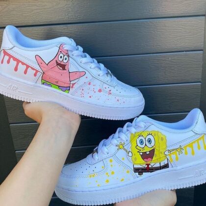 SpongeBob SquarePants Air Force 1 Custom