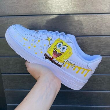 SpongeBob SquarePants Air Force 1 Custom