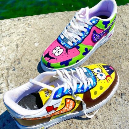 SpongeBob SquarePants Air Force 1 Custom