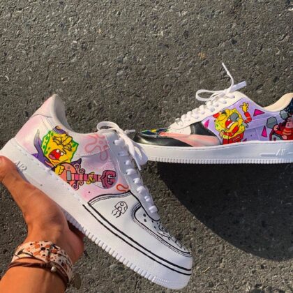 SpongeBob SquarePants Air Force 1 Custom