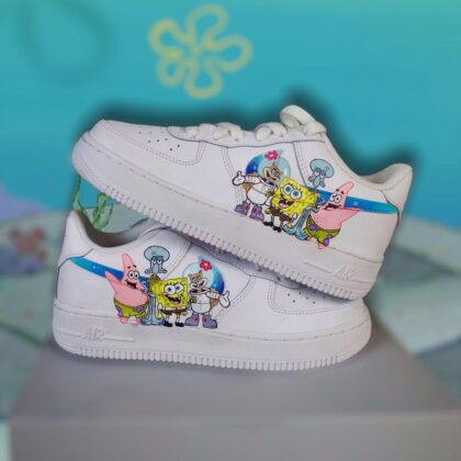 SpongeBob SquarePants Air Force 1 Custom