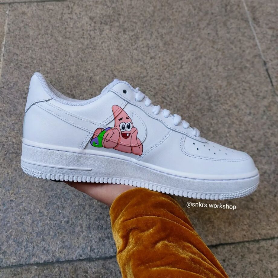 custom air force one spongebob