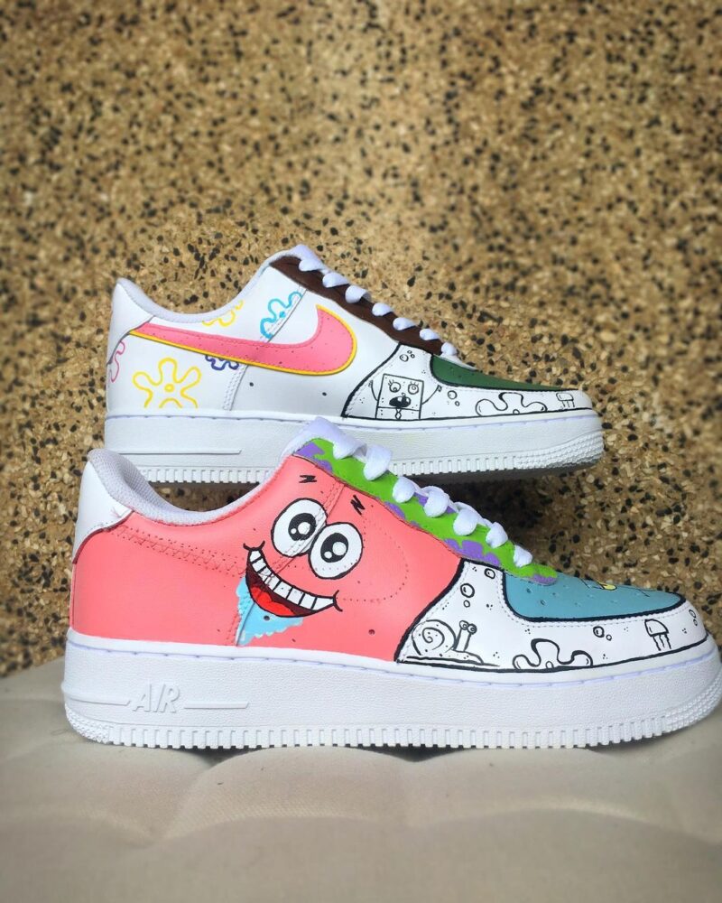 SpongeBob SquarePants Air Force 1 Custom