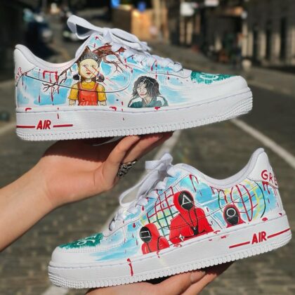 Squid Game Air Force 1 Custom