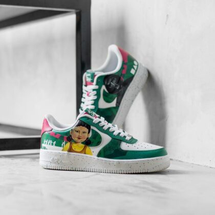 Squid Game Air Force 1 Custom