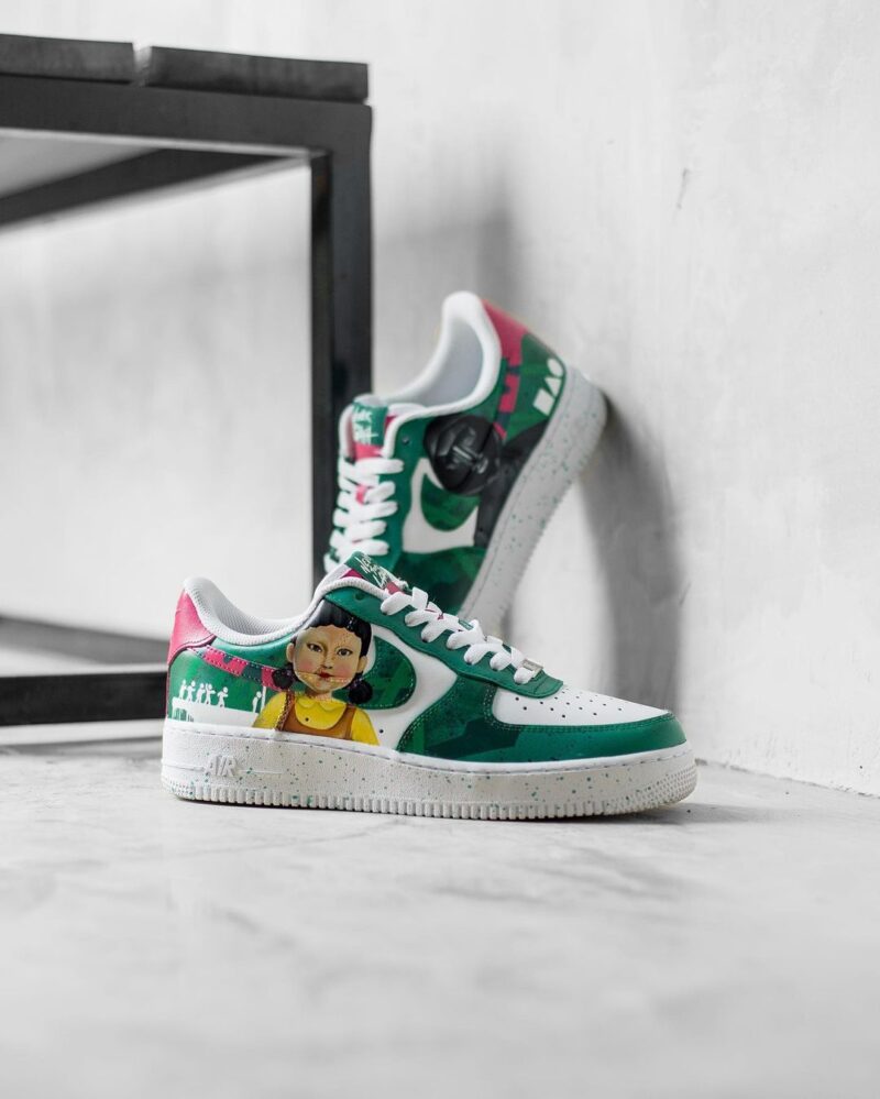 Squid Game Air Force 1 Custom