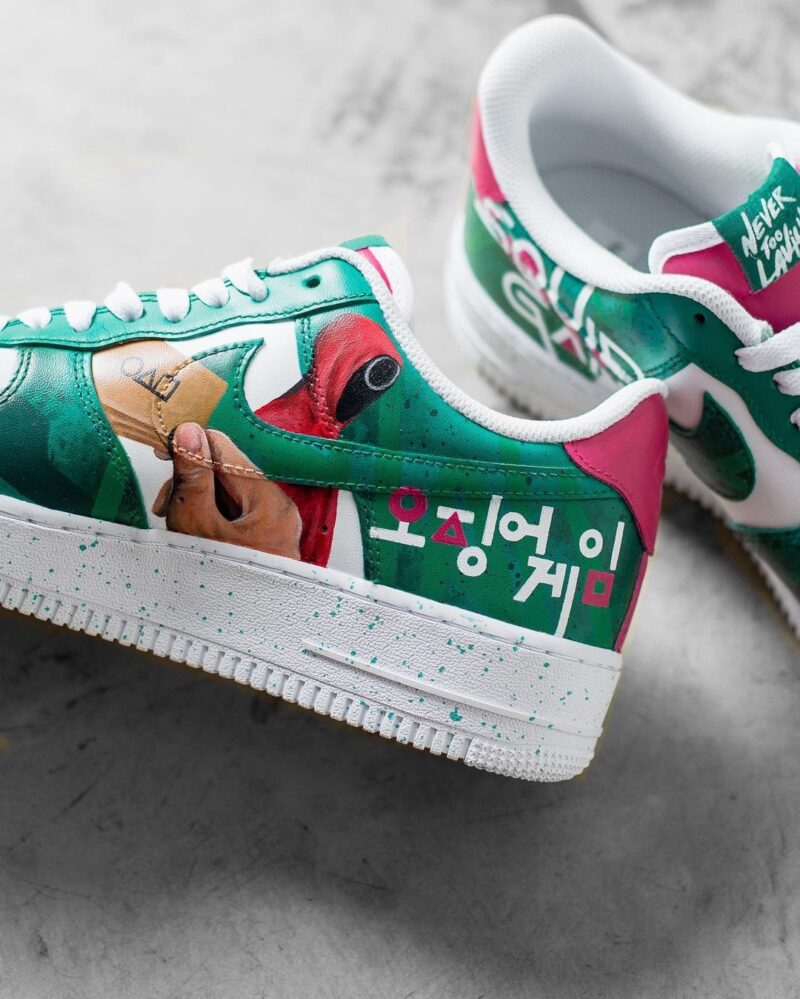 Squid Game Air Force 1 Custom - Image 2