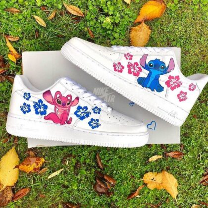 Stitch and Angel Air Force 1 Custom