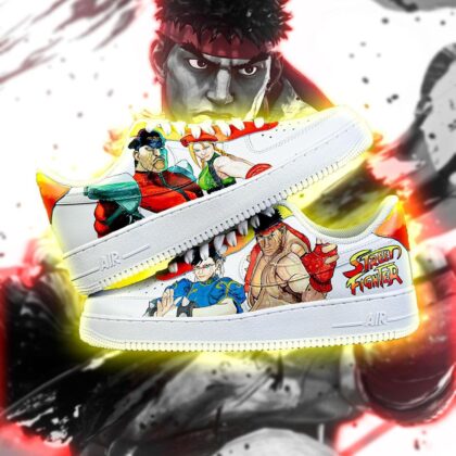 Street Fighter Air Force 1 Custom