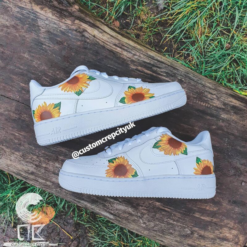 Sun Flower Air Force 1 Custom