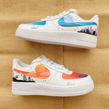 Sun x Moon Air Force 1 Custom