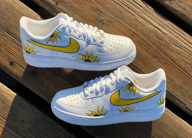 Sunflower Air Force 1 Custom