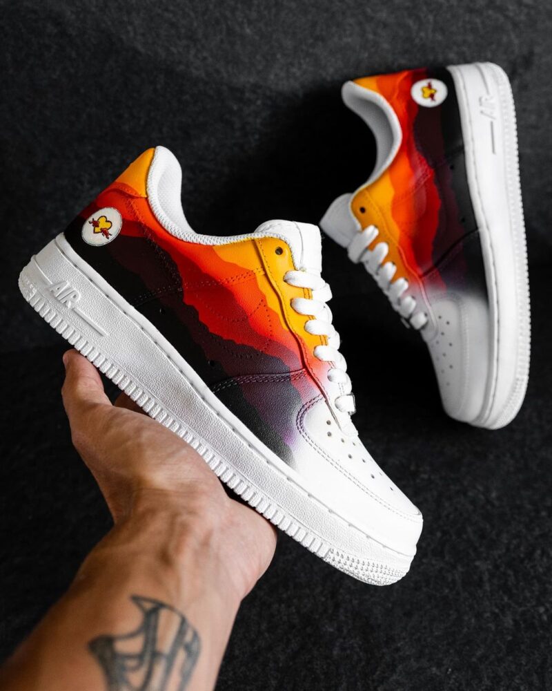 Sunset Air Force 1 Custom