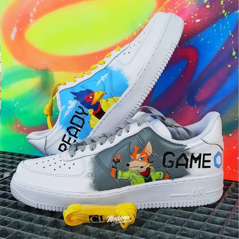 Super Smash Bross Melee Air Force 1 Custom