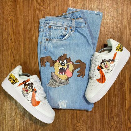 Tasmanian Devil Air Force 1 Custom