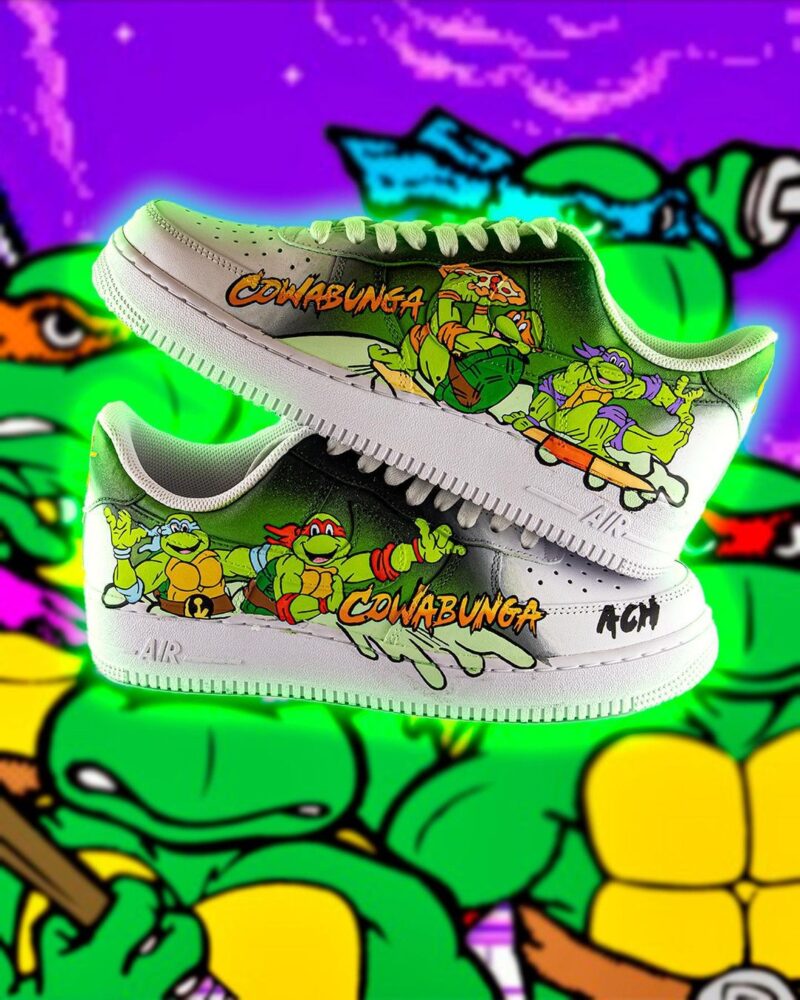 Teenage Mutant Ninja Turtles Air Force 1 Custom