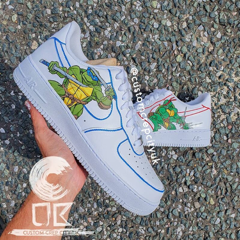 Teenage Mutant Ninja Turtles Air Force 1 Custom