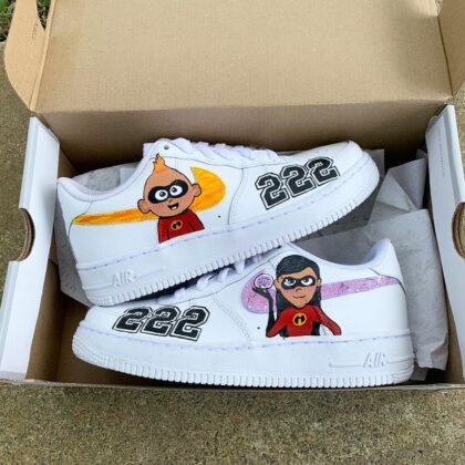 The Incredibles Air Force 1 Custom