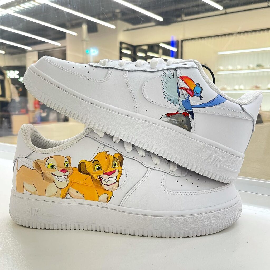 air force 1 custom kids