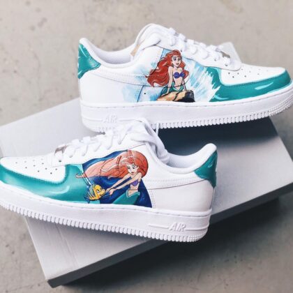 The Little Mermaid - Ariel Air Force 1 Custom