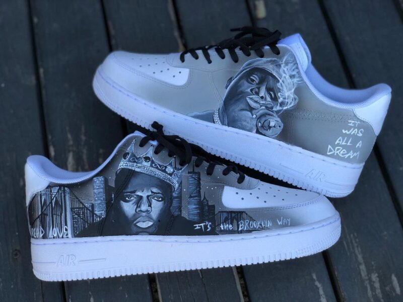 The Notorious BIG Air Force 1 Custom