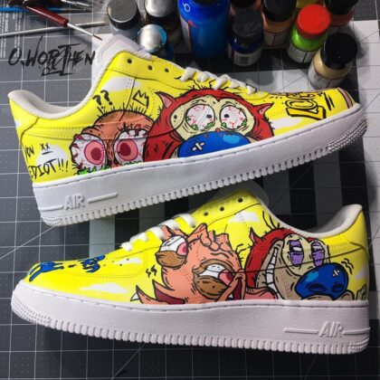 The Ren and Stimpy Show Air Force 1 Custom